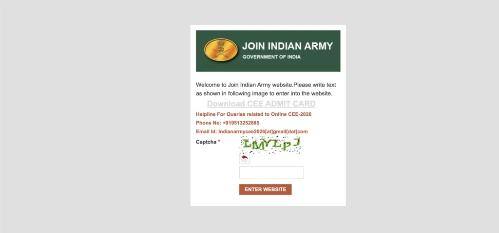 Indian Army TES Bharti